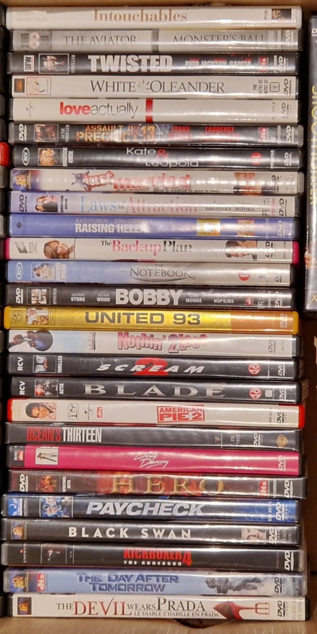 161 originele dvd's