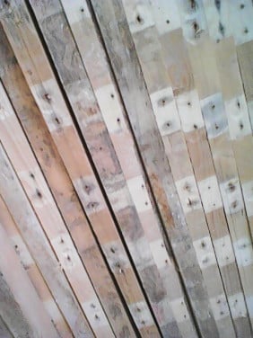 Houten balkjes