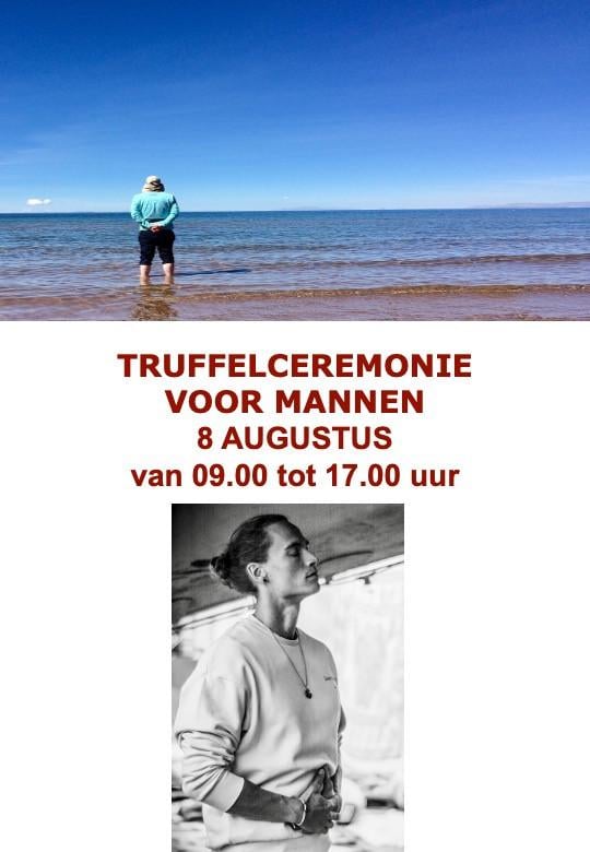 Truffelceremonie voor mannen 8 augustus a.s.