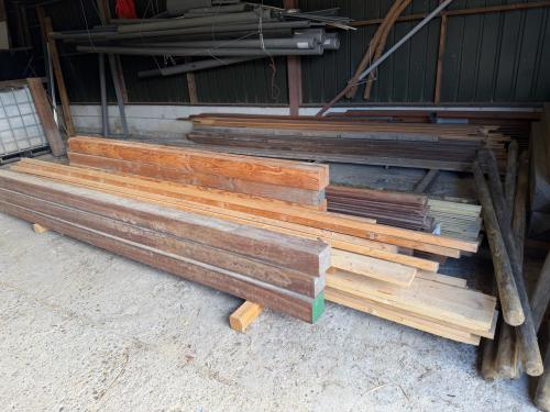Grote partij hout