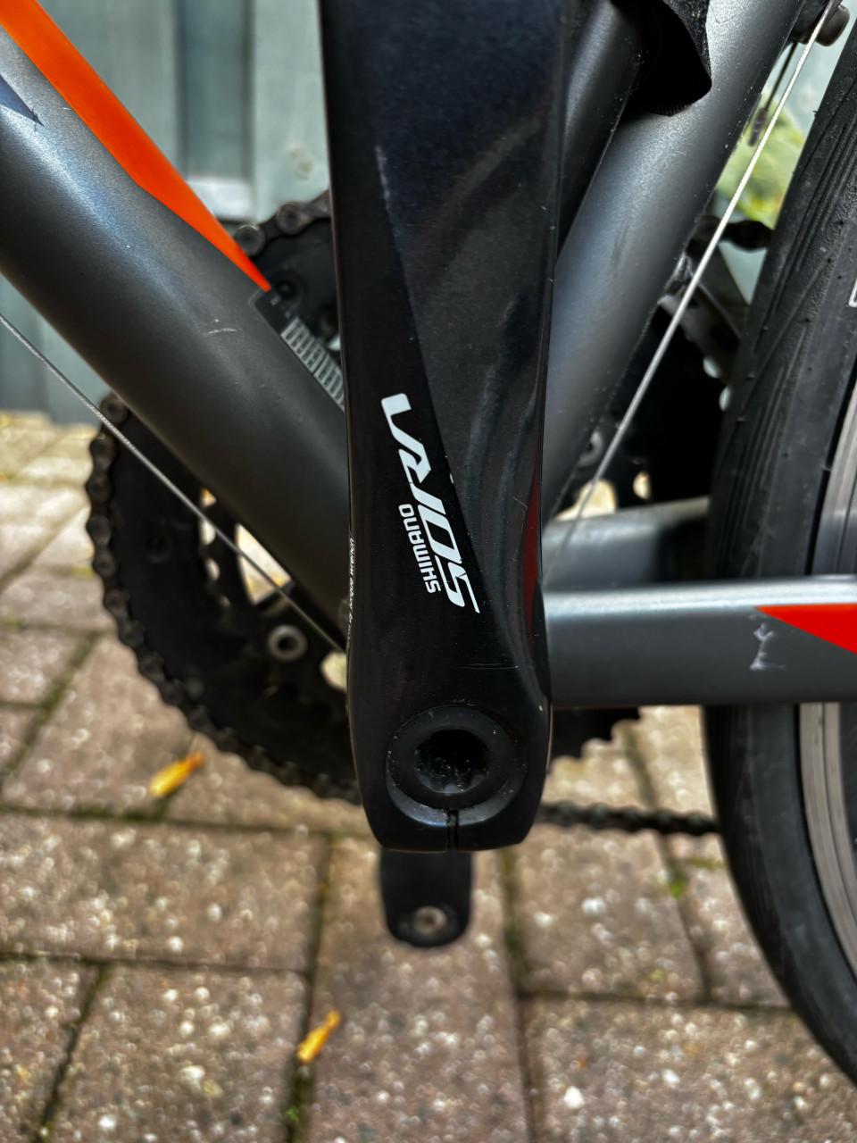 Giant Contend racefiets – grijs/oranje