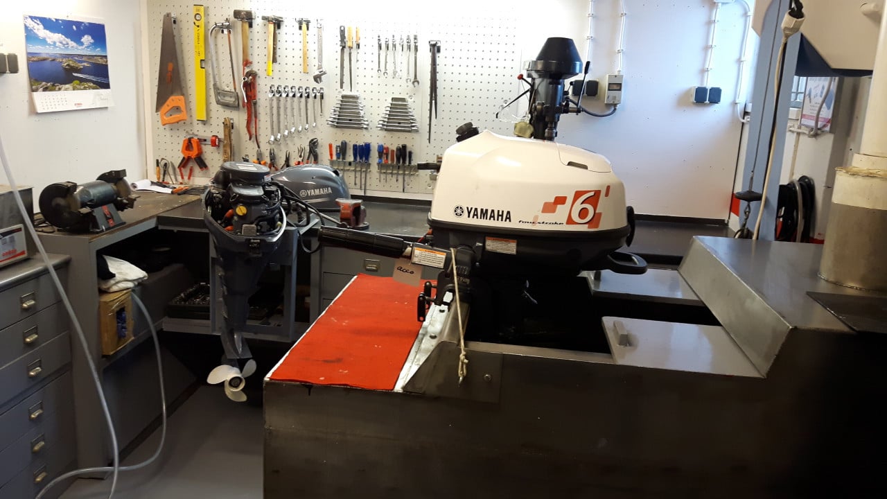 Reparatie en onderhoud van marine motoren