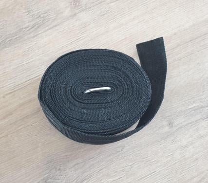 Oefenlijn voor paard of hond 11 mtr lang 5 cm breed