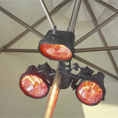 Eurom Parasol heater 1500, elektrische terrasverwarmer, is nieuw voor€40,00