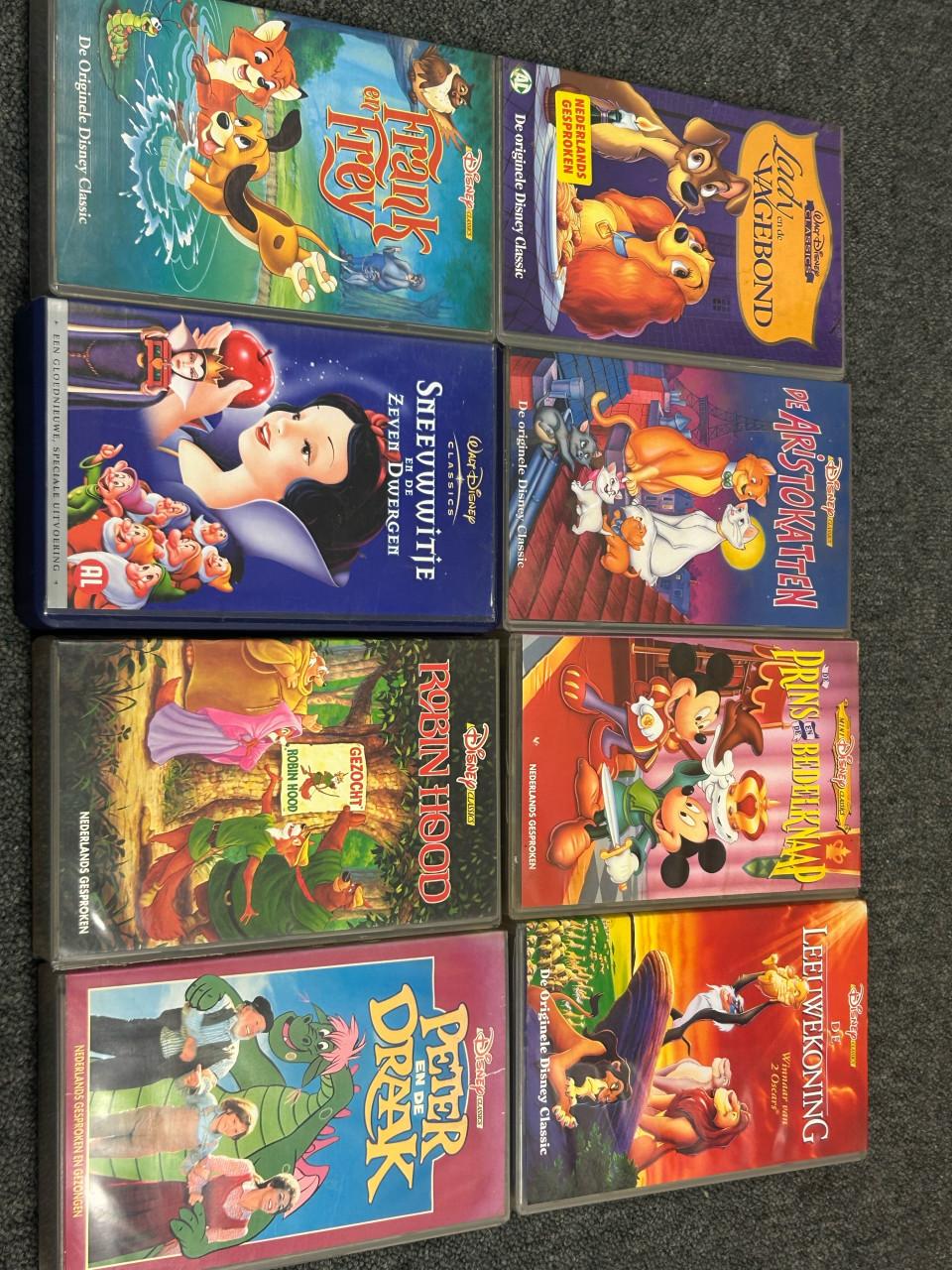 Vhs disney videobanden