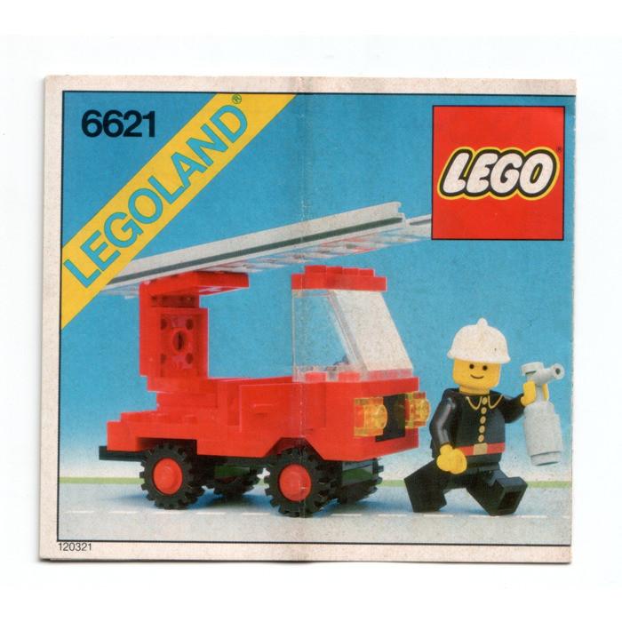 Lego 6621 Fire Truck (incompleet)