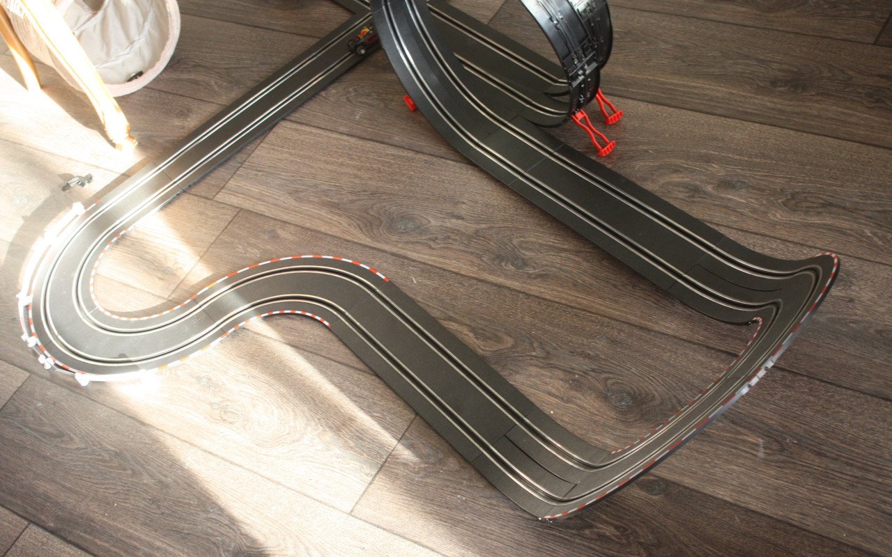 Carrera racebaan-incompleet