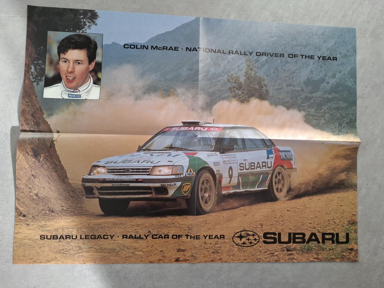 Subaru rally posters