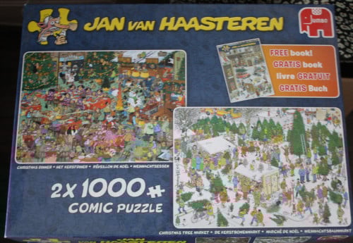 2 puzzel jan van haasteren kerstpuzzel 1000 stukjes