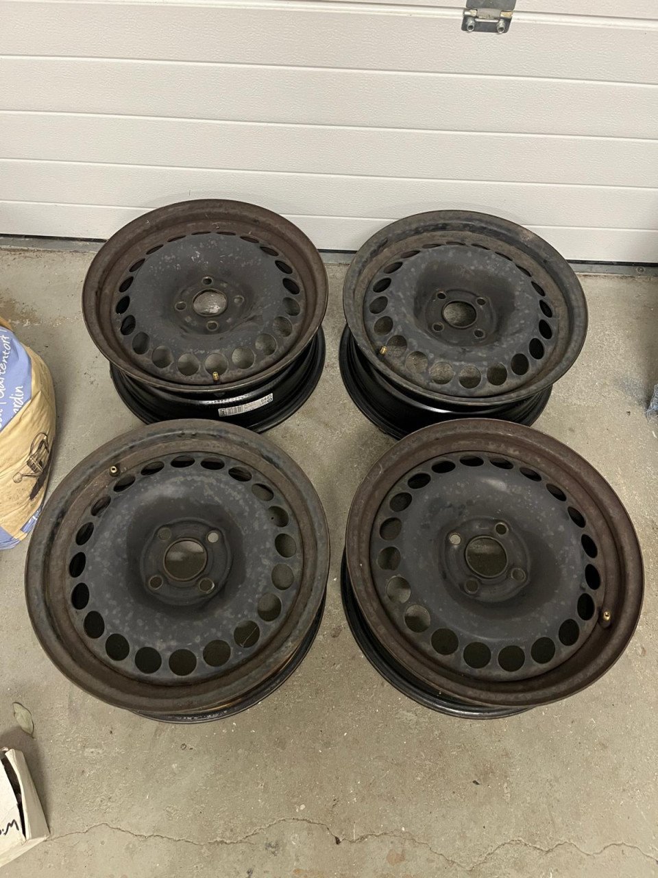 Opel stalen velgen