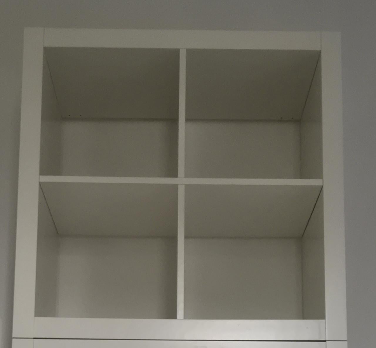 4 x Ikea KALLAX kast inclusief 12 deurtjes