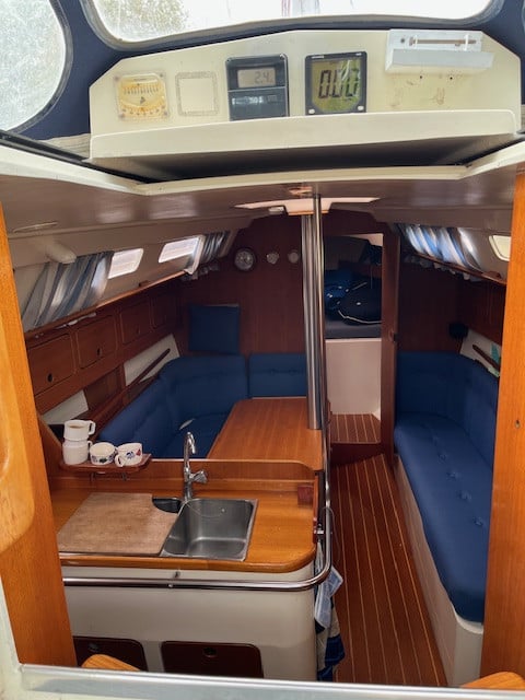 Zeilboot Type Compromis 888