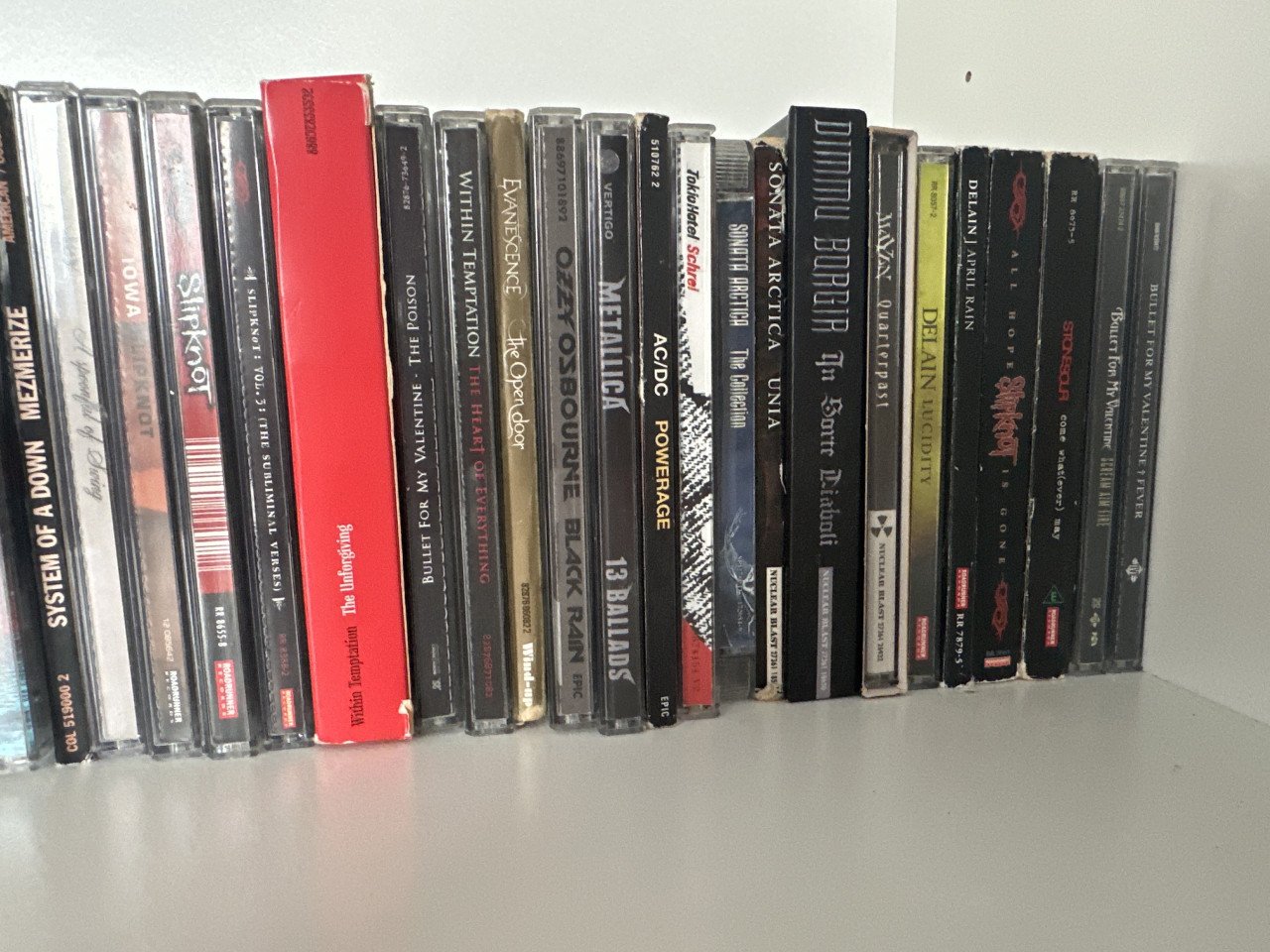 Verschillende CD’s (rock en metal)