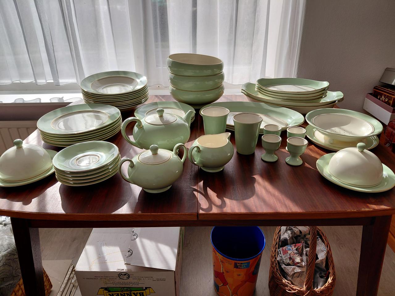 Aardewerk servies Mosa Maastricht jaren 50/60