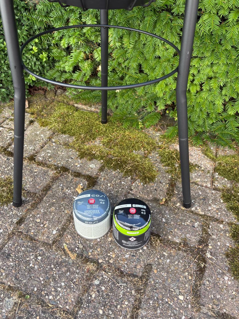Cosiscoop Basket High Gaslantaarn - incl. 2 gascartouche