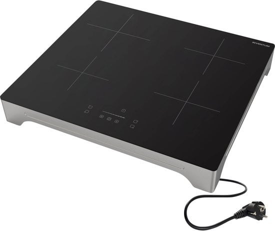 Inventum VKI6010ZIL  Vrijstaande inductie kookplaat 4 kookzones 1 fase