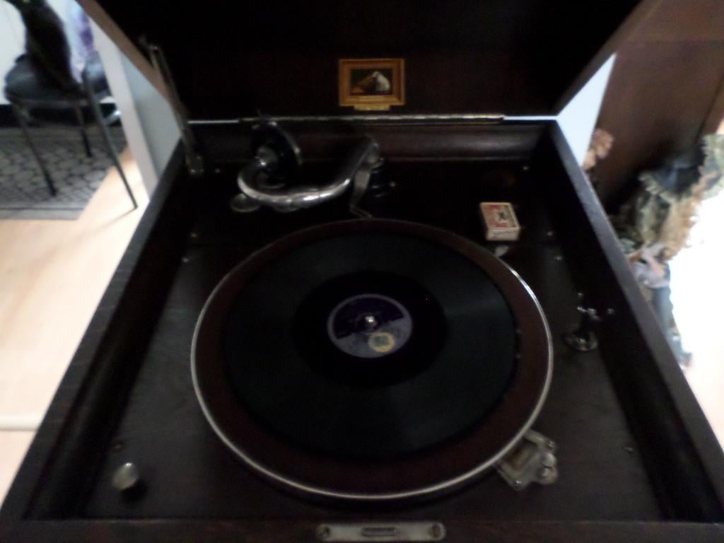 Antieke platen speler