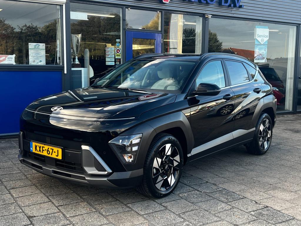 Hyundai Kona 1.6 gdi hev comfort smart, camera, carplay enz.. nieuwstaat!!