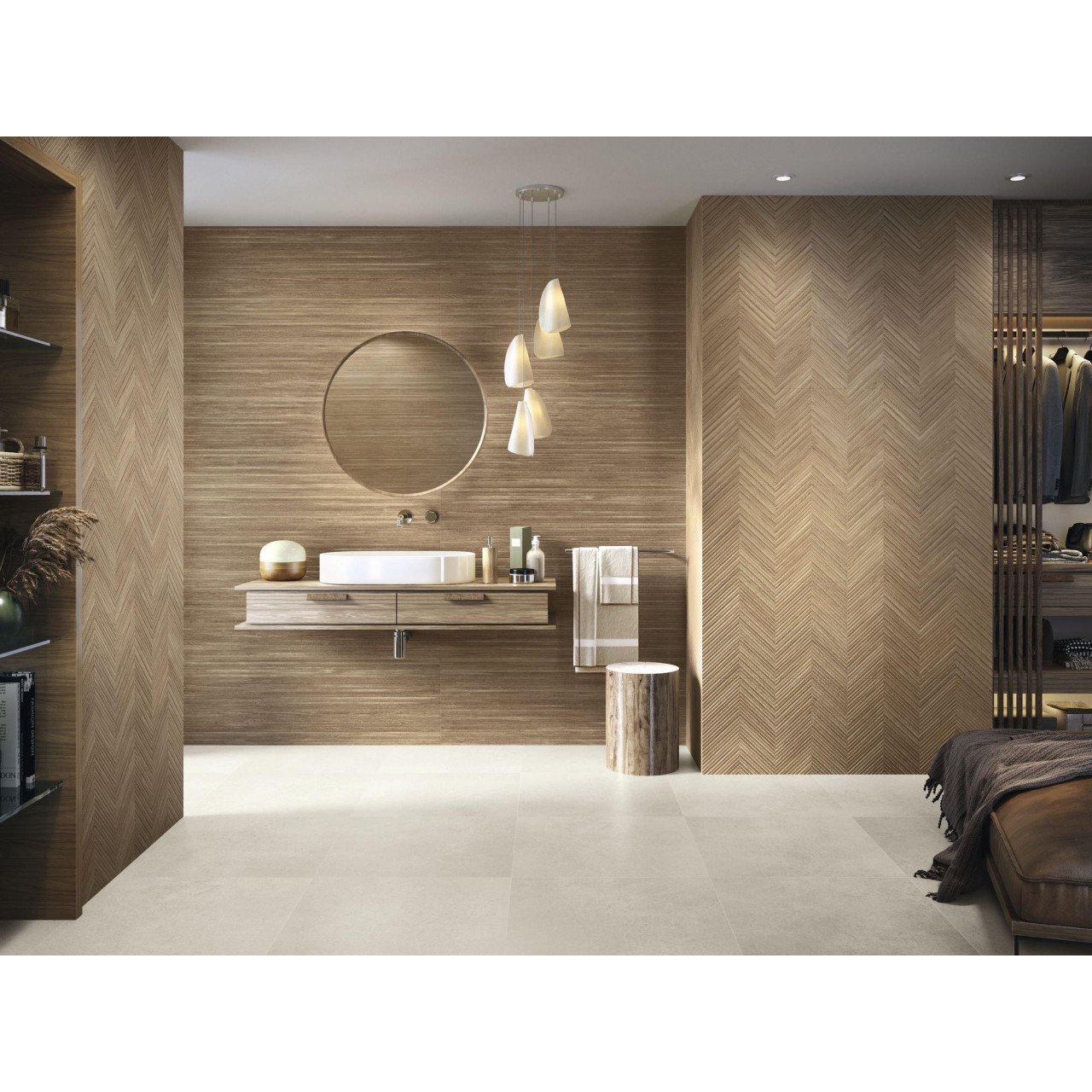 3035-223 ca 10 m² zig-zag houtlook tegels 40x120 van € 731,20 voor