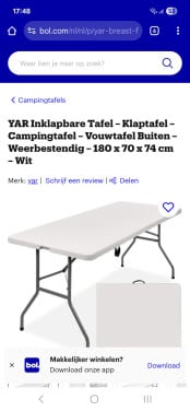 Klaptafel