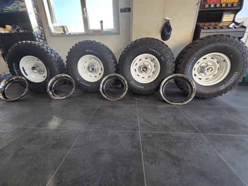 Rally wielen 6 gaats 15 inch Chevrolet GMC
