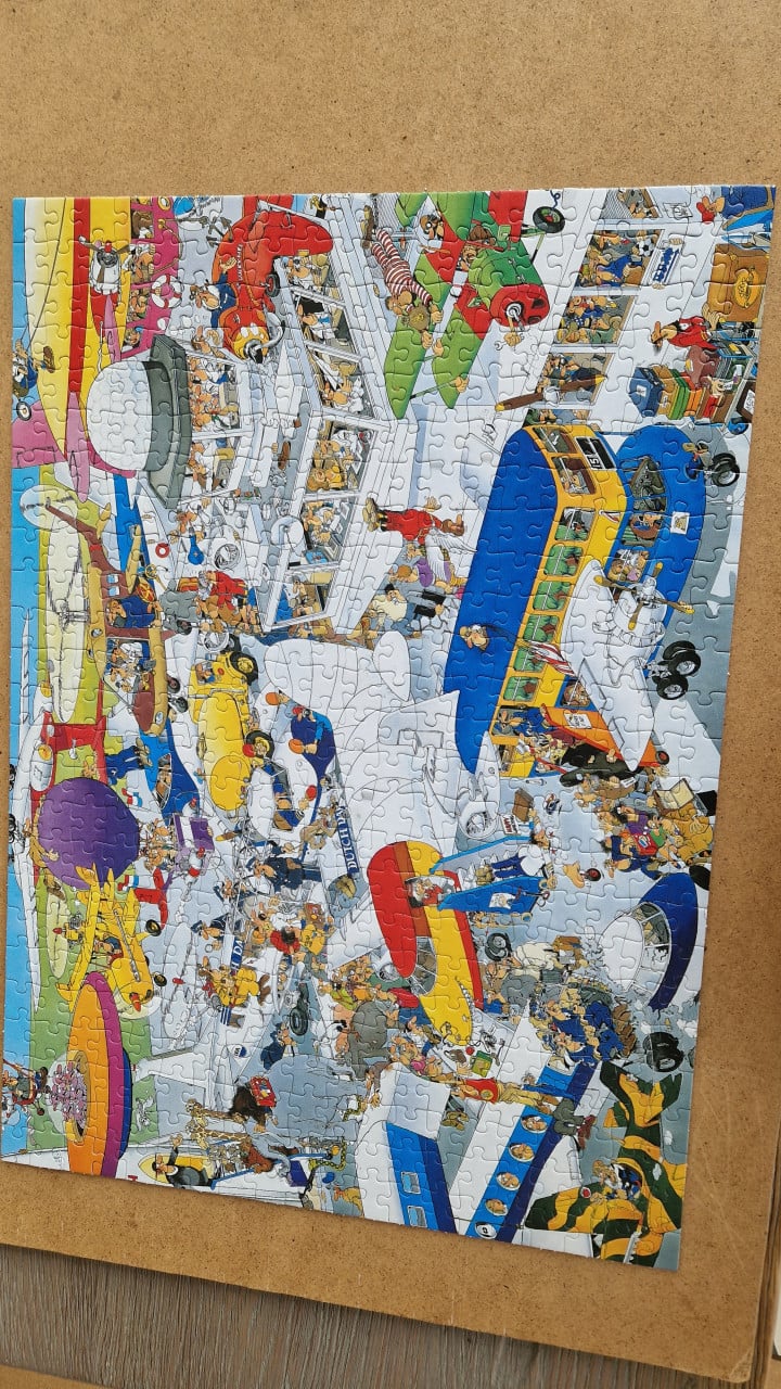 Puzzel van Jan van Haasteren, 500 stukjes