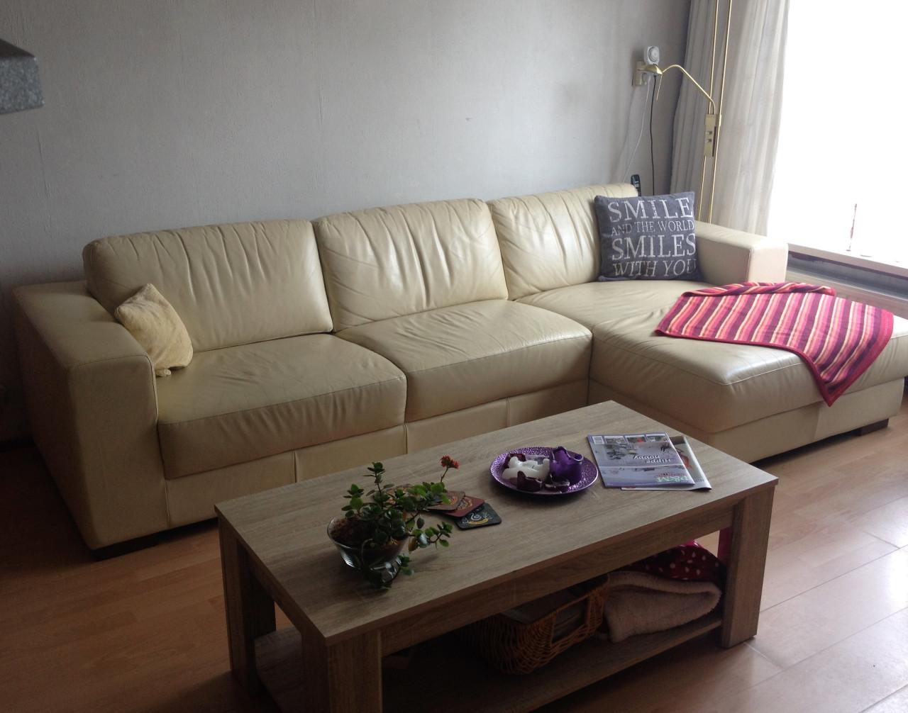 L-vormige hoekbank - gratis af te halen