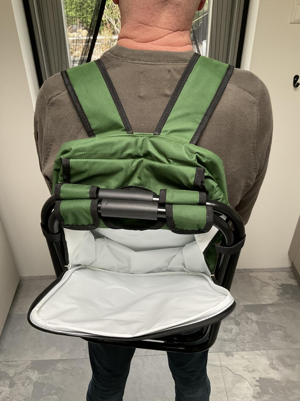 Telescoop krukken en visstoeltjes