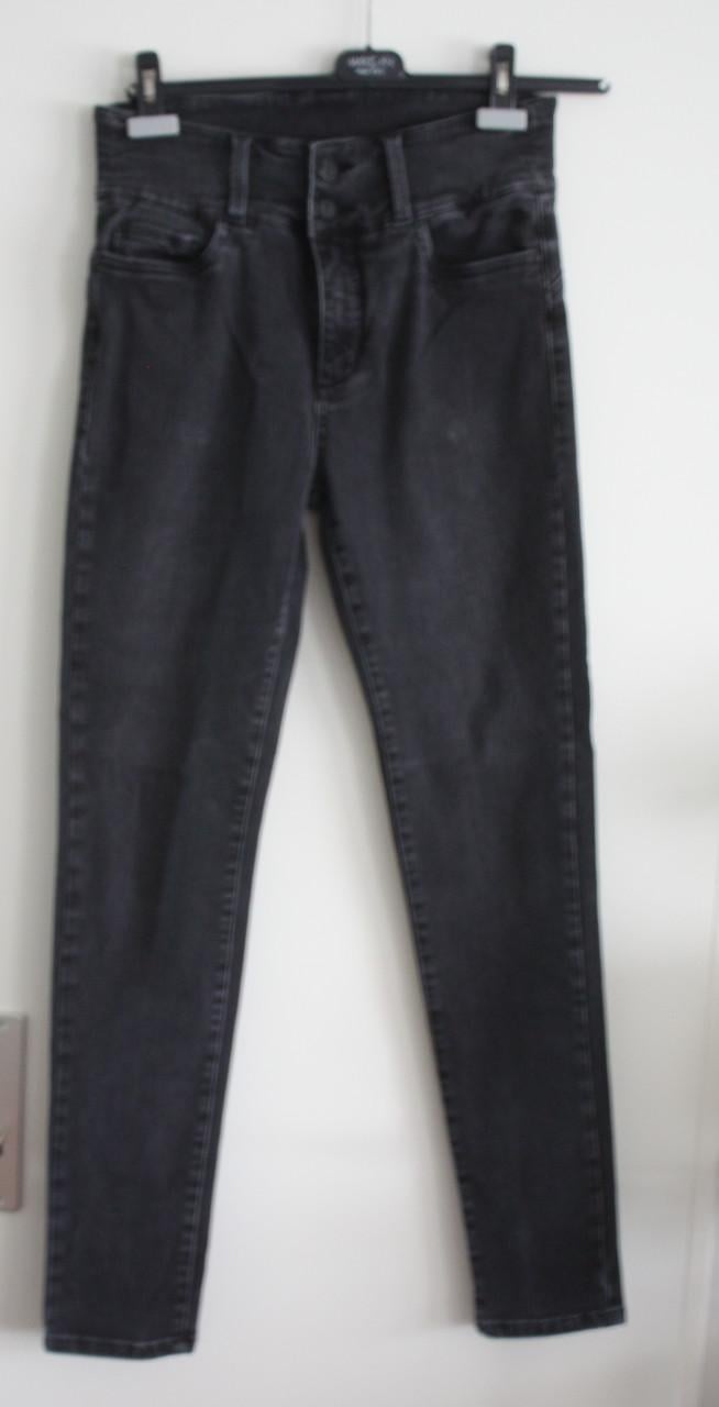 Donkergrijze jeans maat 30