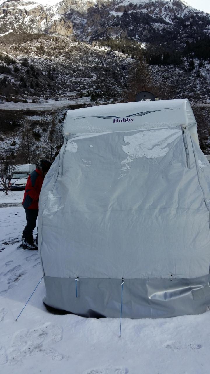 Isolatie hoes voor camper