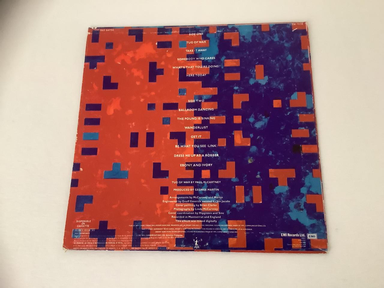 7 LP’s van the Beatles, John Lennon, George Harrison, Paul McCartney