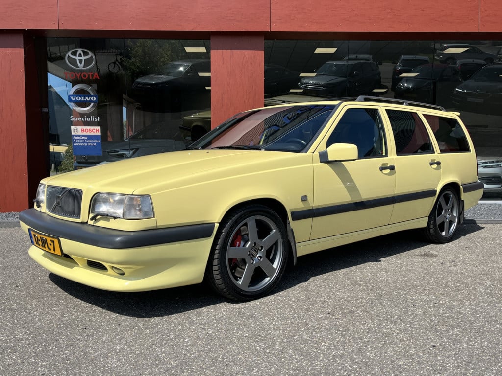 Volvo 850 2.3 t-5r automaat estate | cream yellow | bijzonder netjes en ori