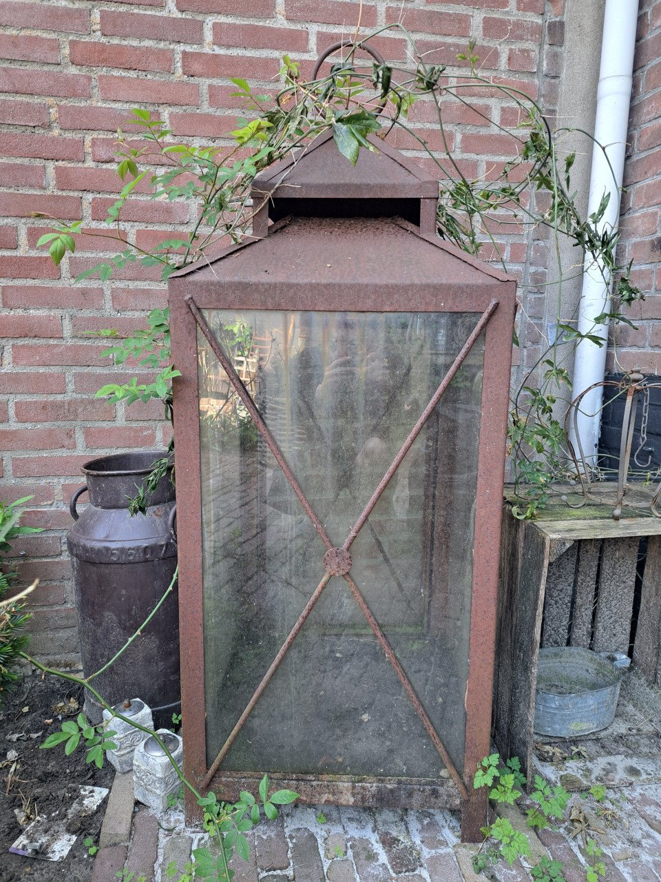 Hele grote oude lantaarn