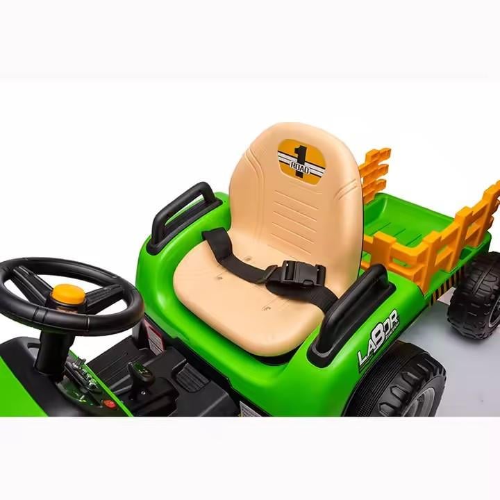 Elektrische kindertractor 12V - Met aanhanger