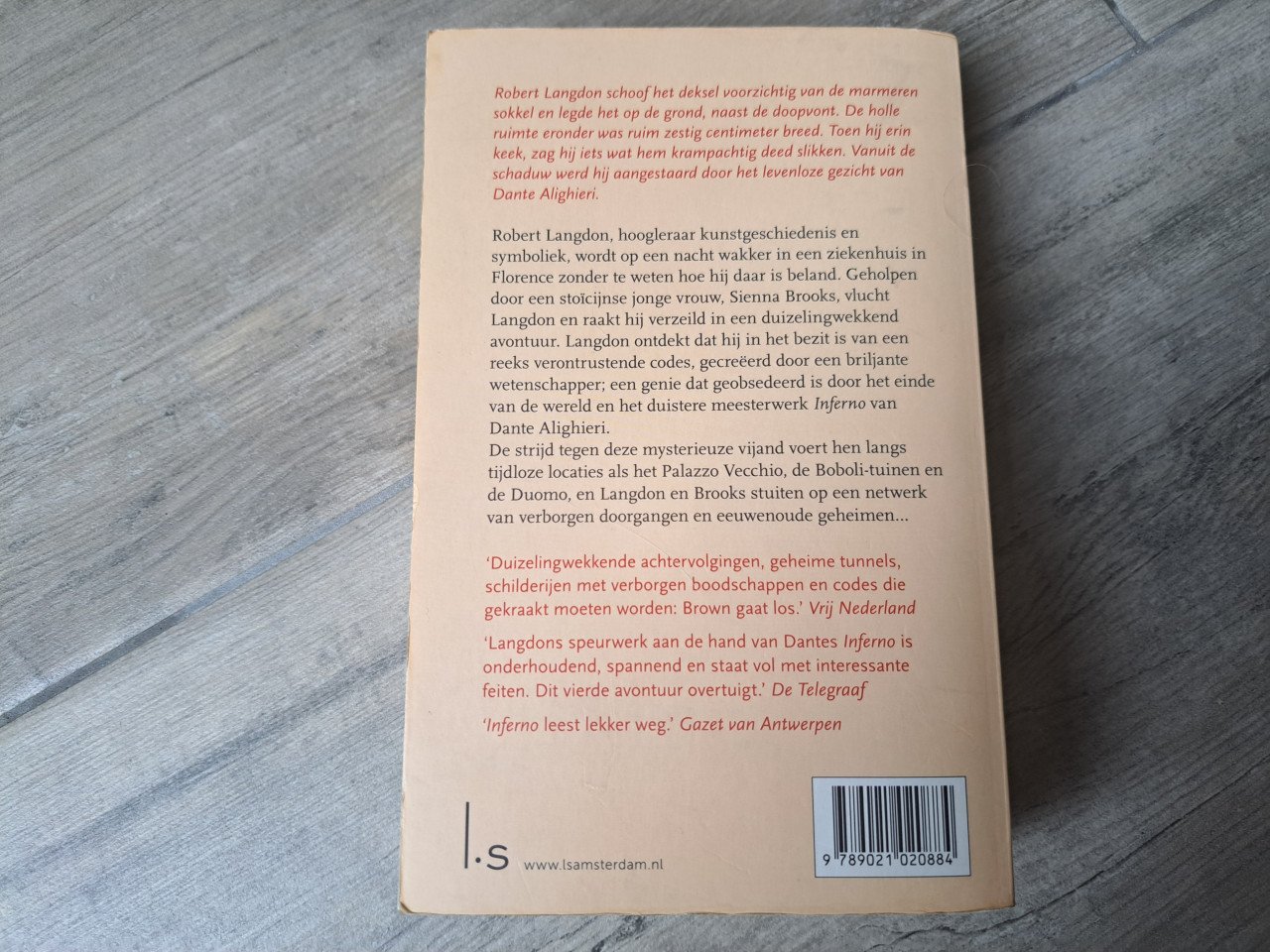 Inferno van Dan Brown