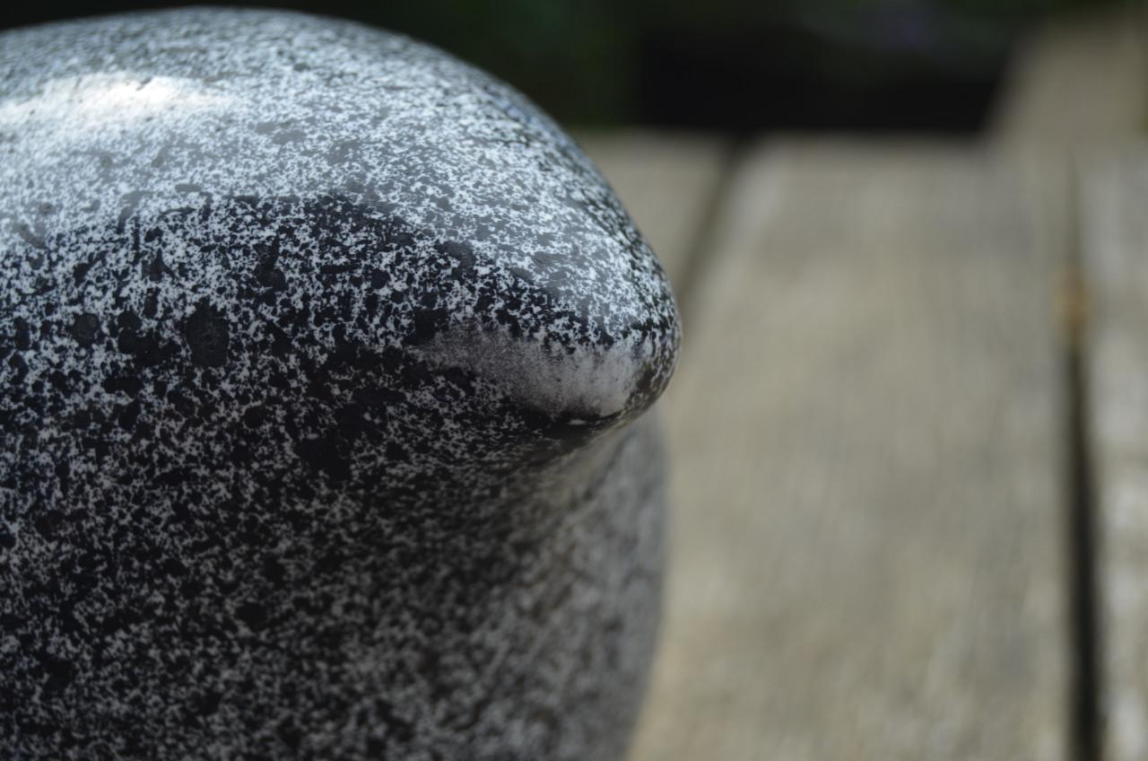 2 Keramieke Parelhoenders Portugees