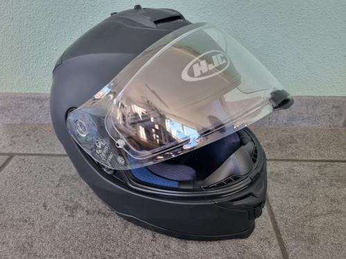 Motorhelm HJC matzwart M