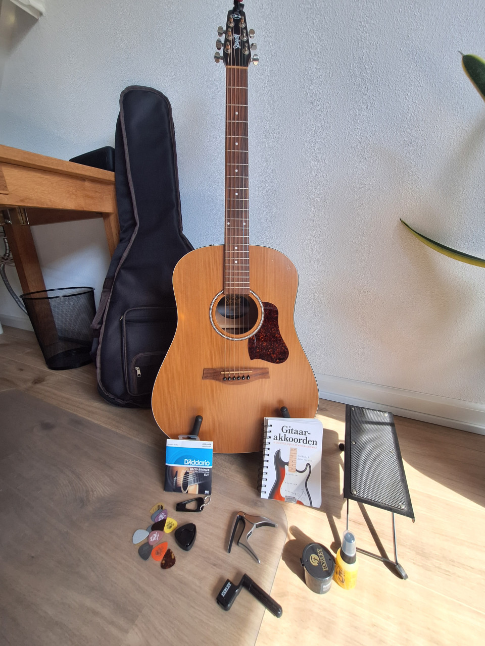 Seagull S6 Original akoestische westerngitaar naturel met toebehoren