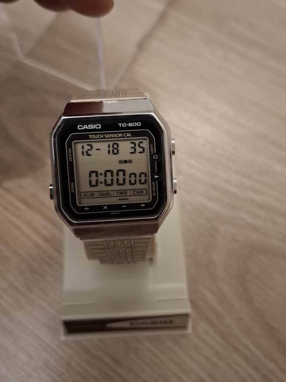 Casio TC-600 vintage horloge
