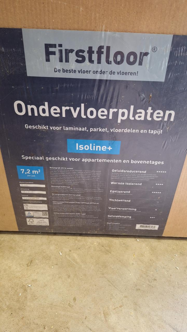 Ondervloer 7.2 m² isoline+