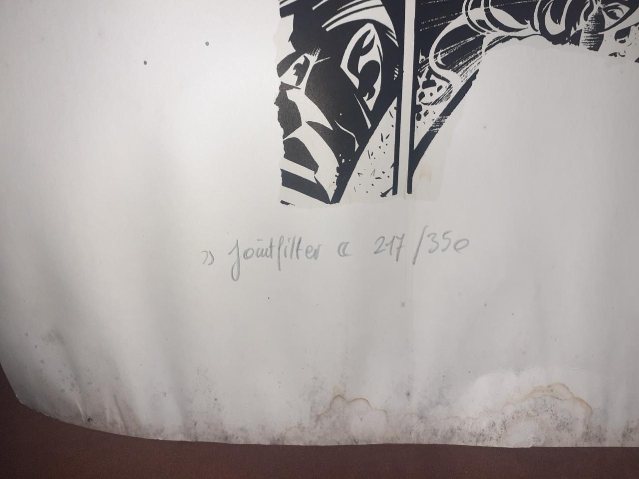 Foto -Schilderij  * SPIJKERBRUG * Middelburg & Kuifje & Vesino