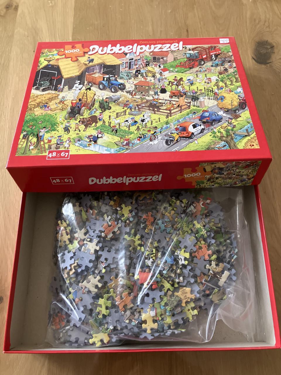 Zeeuws platteland puzzel 1000 stukjes