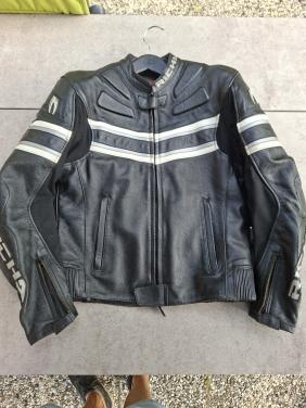 Richa leren motorjack , vintage look