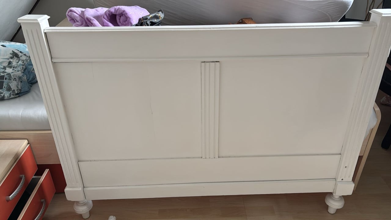 Ouderwets meiden bed
