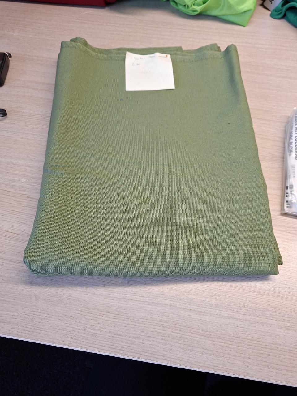 Stof voor meubelbekleding, mosgroen