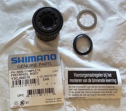 Shimano freewheel body