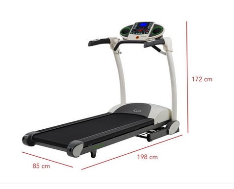 Tunturi GO Run 50 Loopband - Inklapbaar + Helling + HFmeting