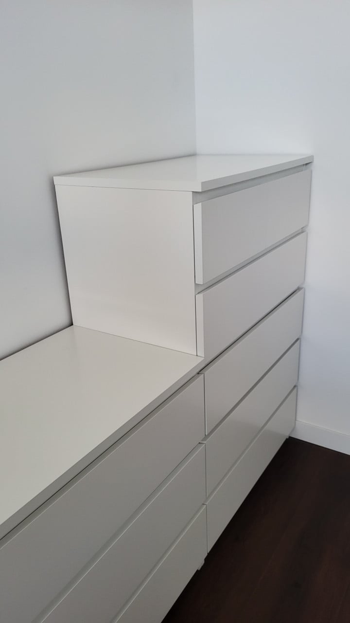Diverse Slaapkamer Meubelen IKEA Serie Malm (wit)