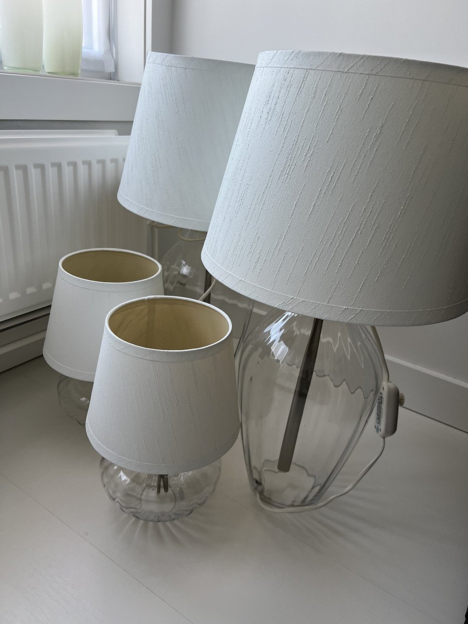 Tafellampen Ikea Jonsbo Egby 12,50 per stuk