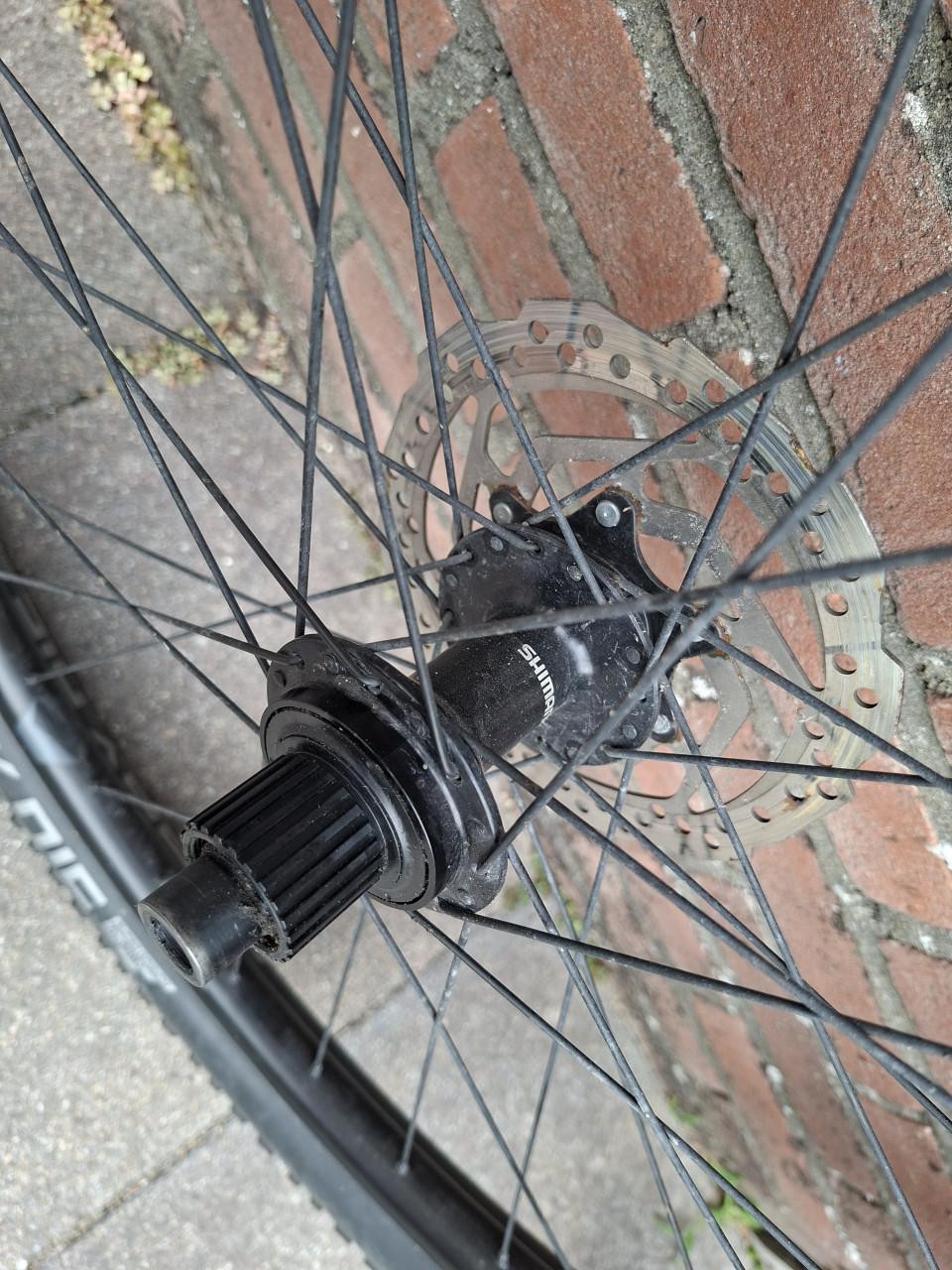 Mountainbike wielset boost